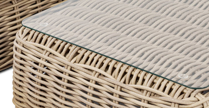 Set di divani ad angolo Puglia con tavolino da caffè