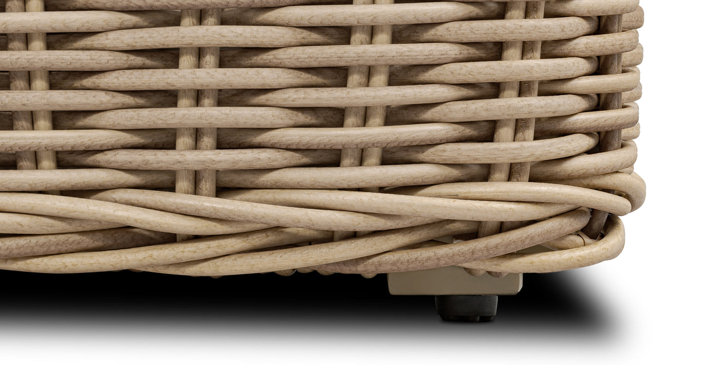 Set di divani ad angolo Puglia con tavolino da caffè