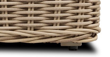 Set di divani ad angolo Puglia con tavolino da caffè