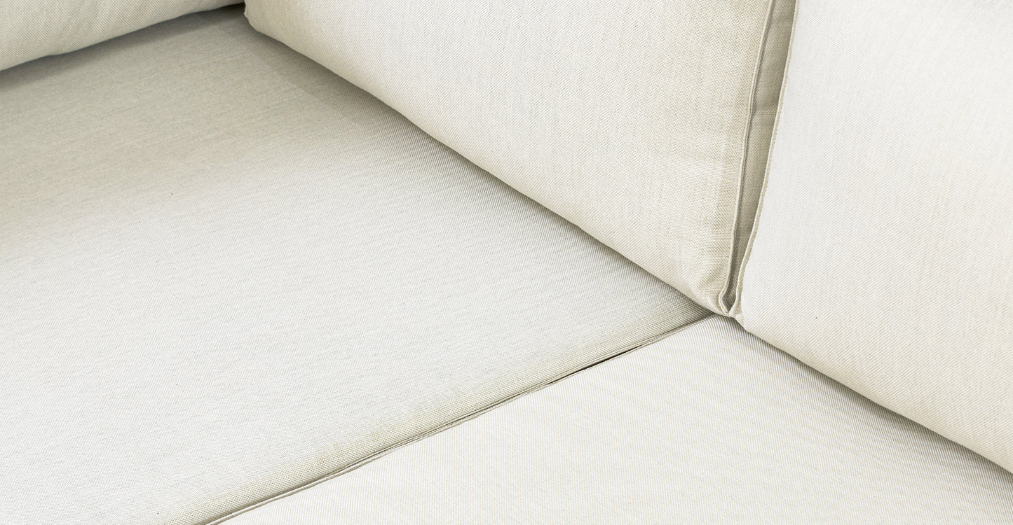 Set di divani ad angolo Puglia con tavolino da caffè