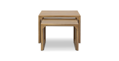 Divano angolare da esterno Lobos con tavolino da caffè