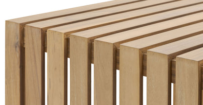 Divano angolare da esterno Lobos con tavolino da caffè