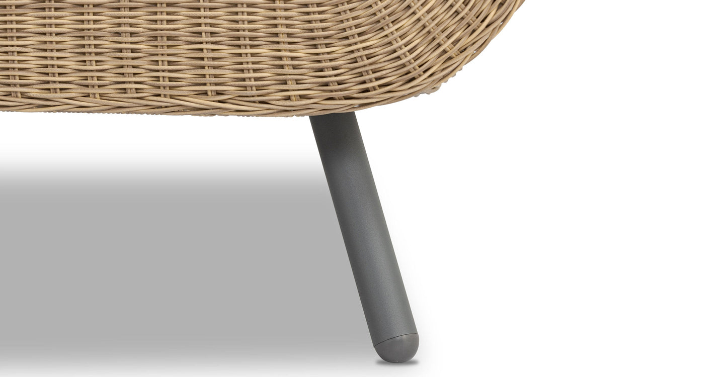 Divano angolare da esterno Elba