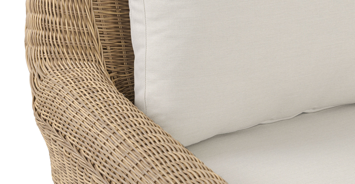 Divano angolare da esterno Elba