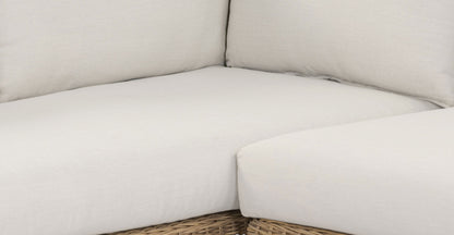 Divano angolare da esterno Elba