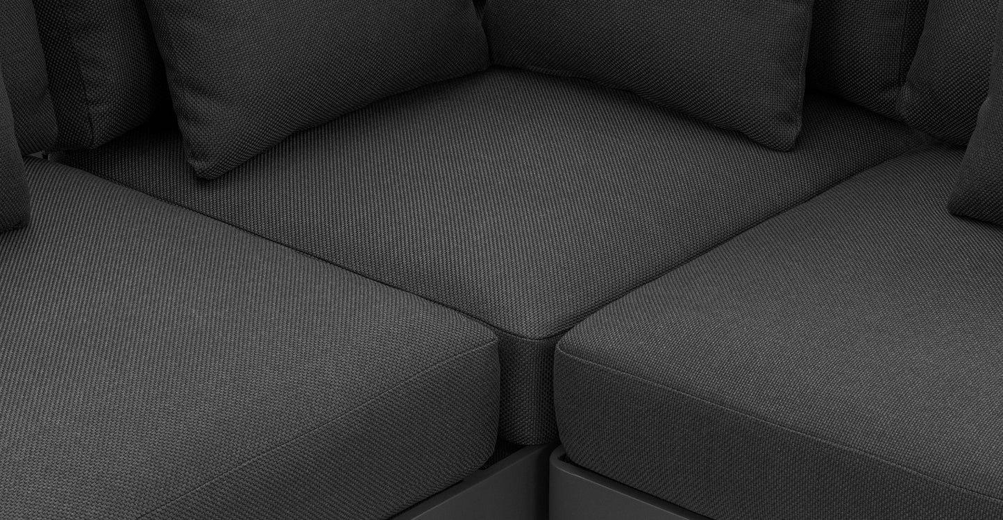 Divano angolare da esterno Palma