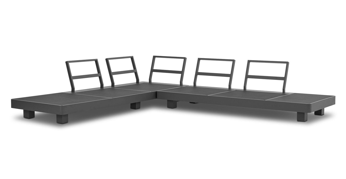 Divano angolare da esterno Palma