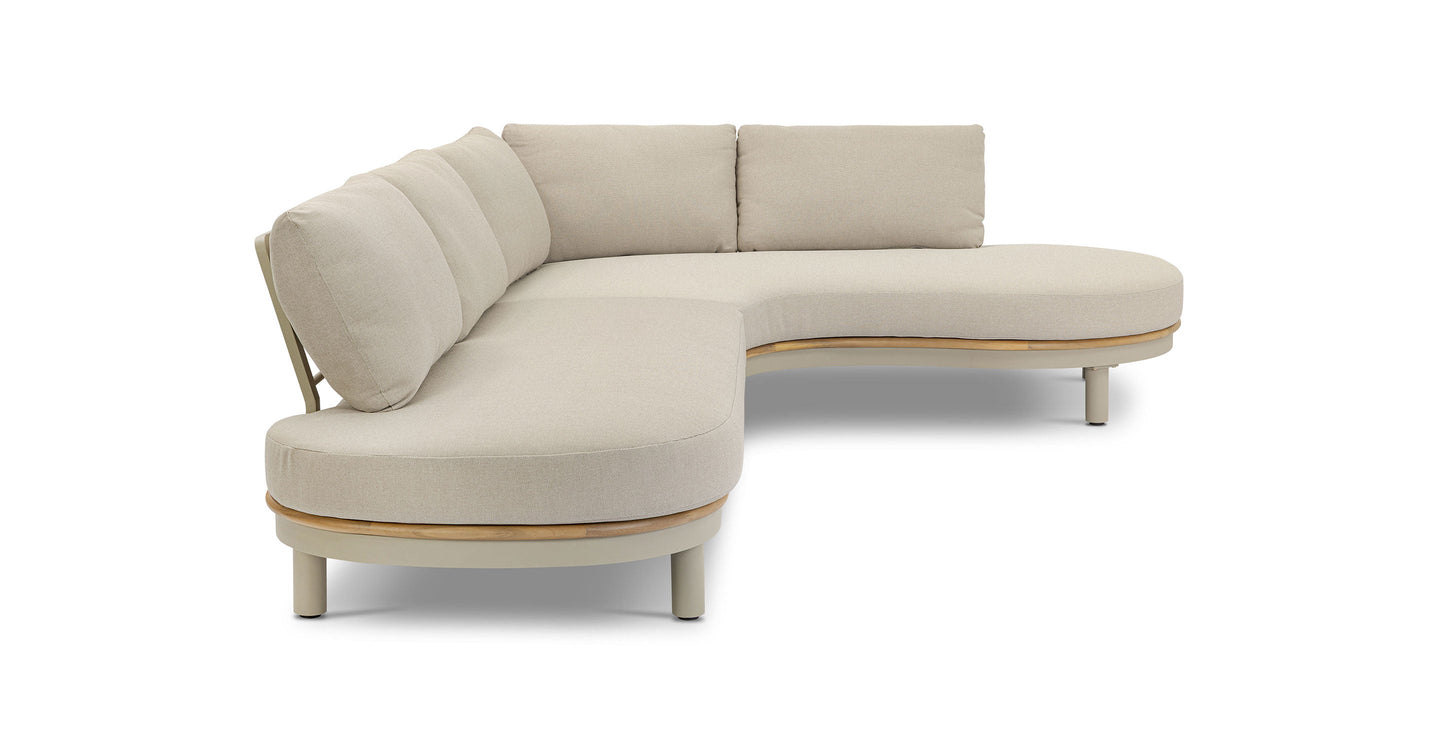 Divano componibile da esterno Isola