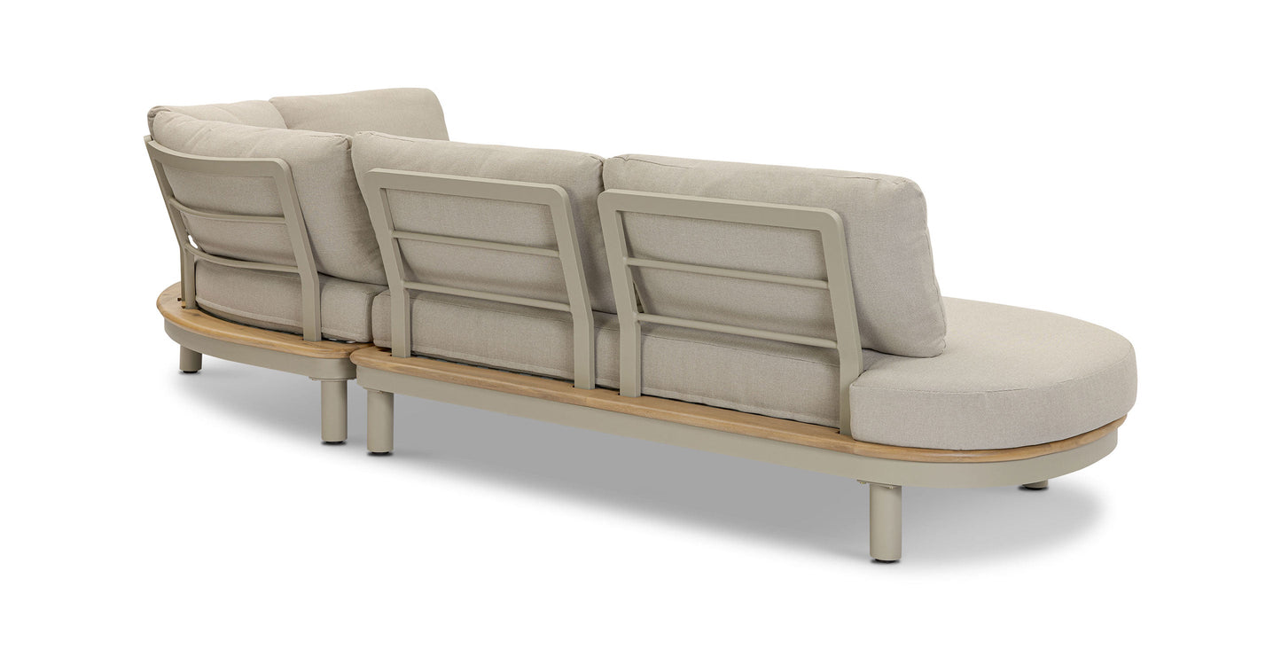 Divano componibile da esterno Isola