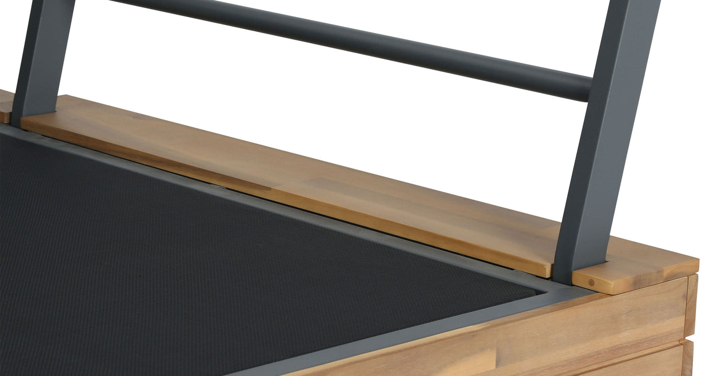 Set componibile angolare modulare Celenza con tavolino da caffè