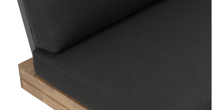 Set componibile angolare modulare Celenza con tavolino da caffè