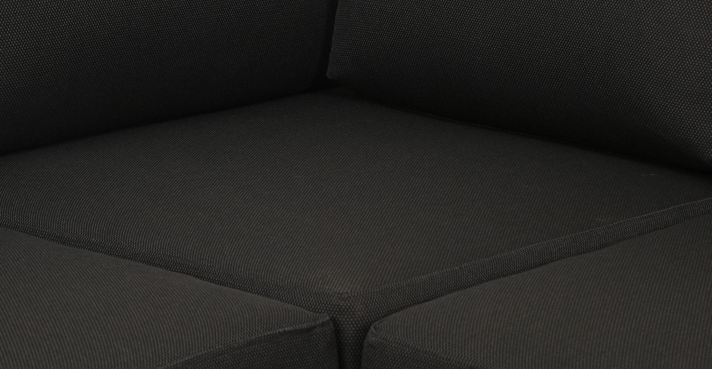 Set componibile angolare modulare Celenza con tavolino da caffè