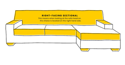 Sezionale Calle rivolta a destra