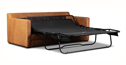 Divano letto trasformabile in pelle Sorrento