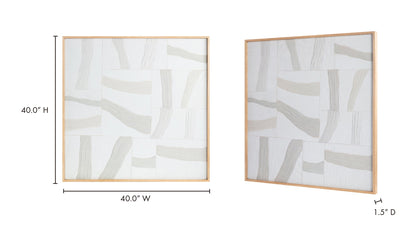 Dipinto con cornice configurata