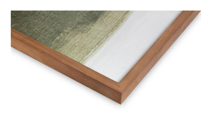 Dipinto con cornice a pennello