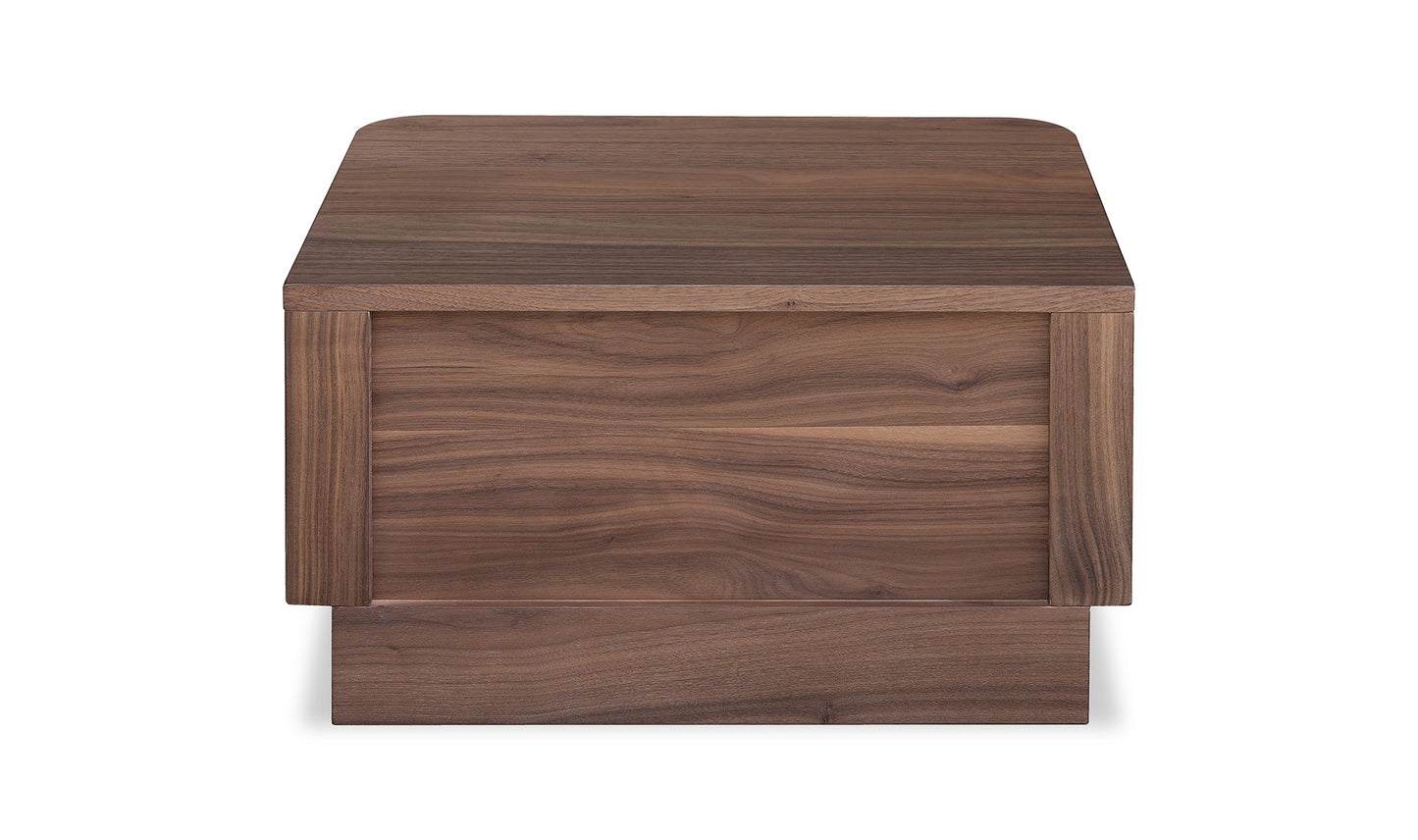 Comodino piccolo arrotondato