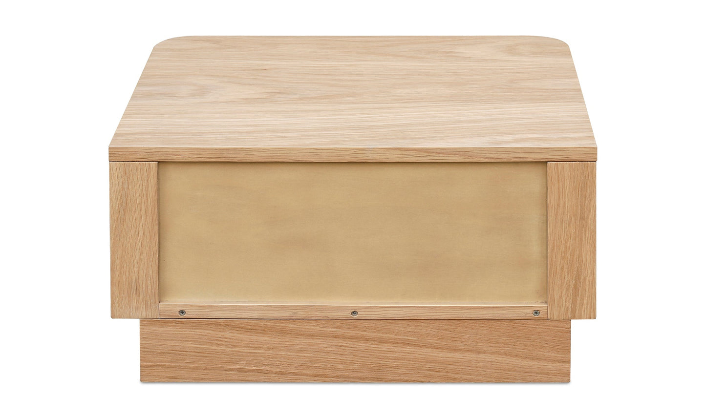 Comodino piccolo arrotondato