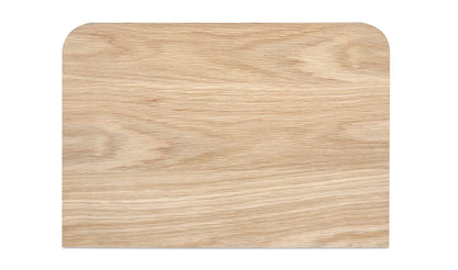 Comodino piccolo arrotondato