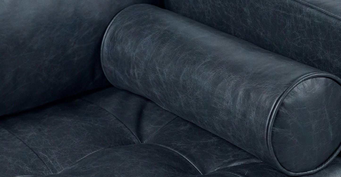 Divano letto trasformabile estraibile in pelle Napa 82