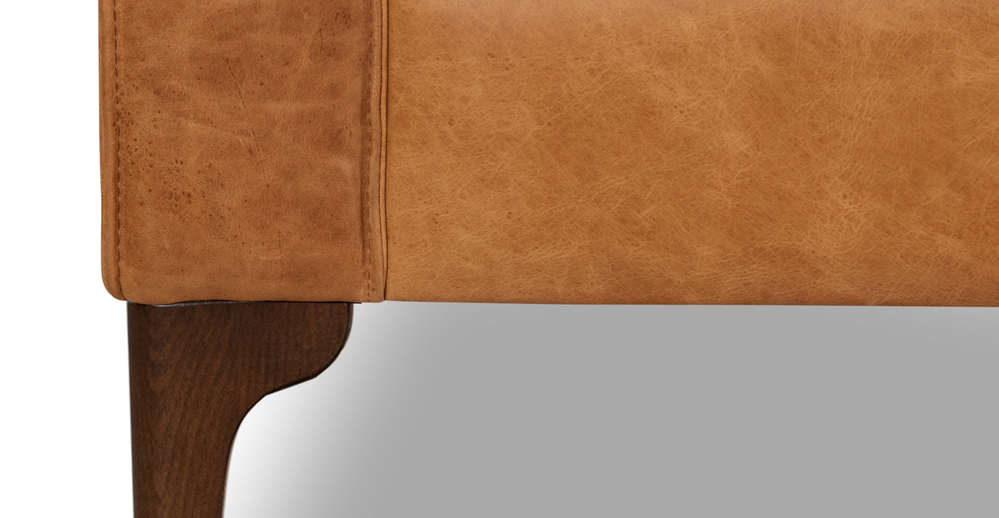 Divano in pelle Mateo