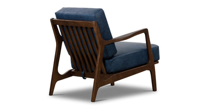 Poltrona in pelle Verity