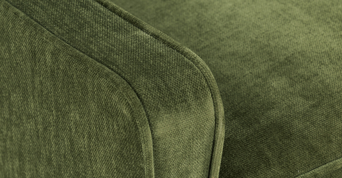 Poltrona in tessuto Gus