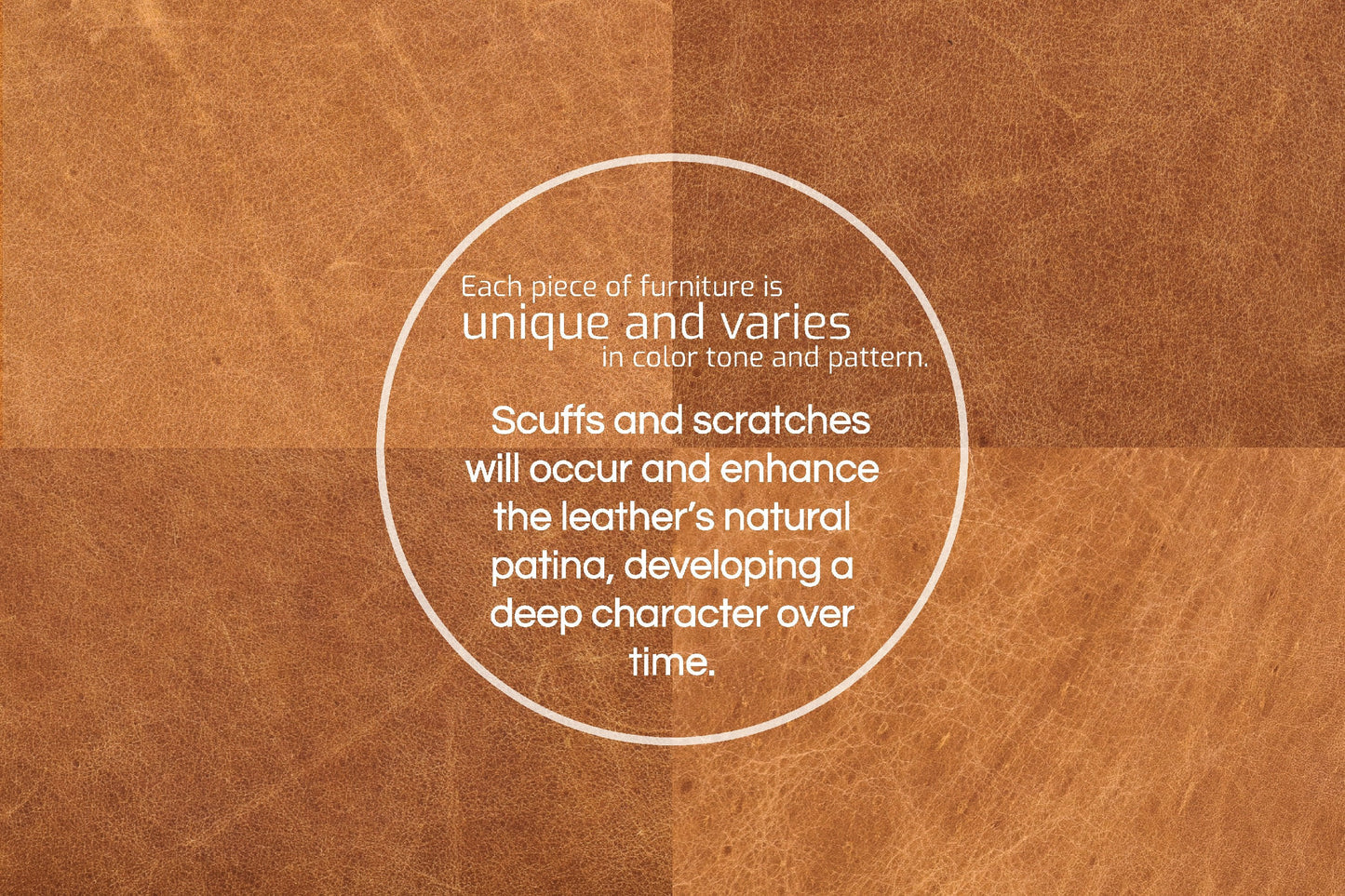 Divano in pelle Argan