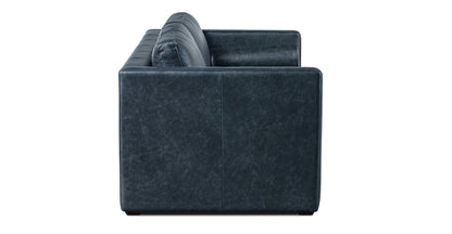 Divano letto trasformabile estraibile in pelle Napa 82