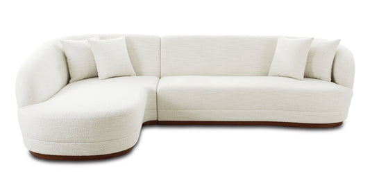 Divano componibile Arles con rivestimento sinistro