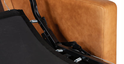 Divano letto trasformabile in pelle Sorrento