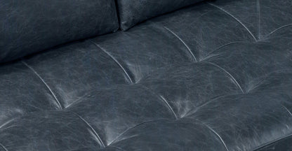 Divano letto trasformabile estraibile in pelle Napa 82