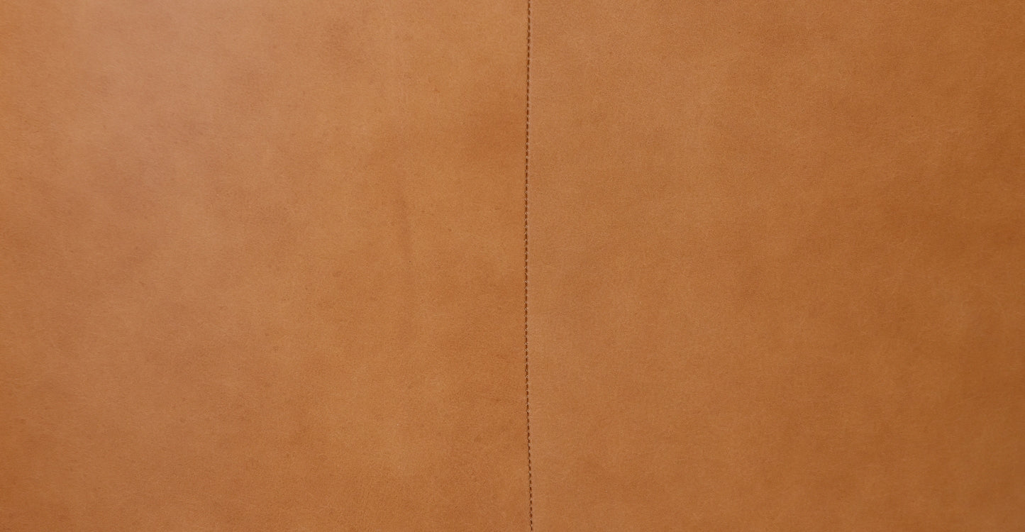 Sedia girevole in pelle Alma