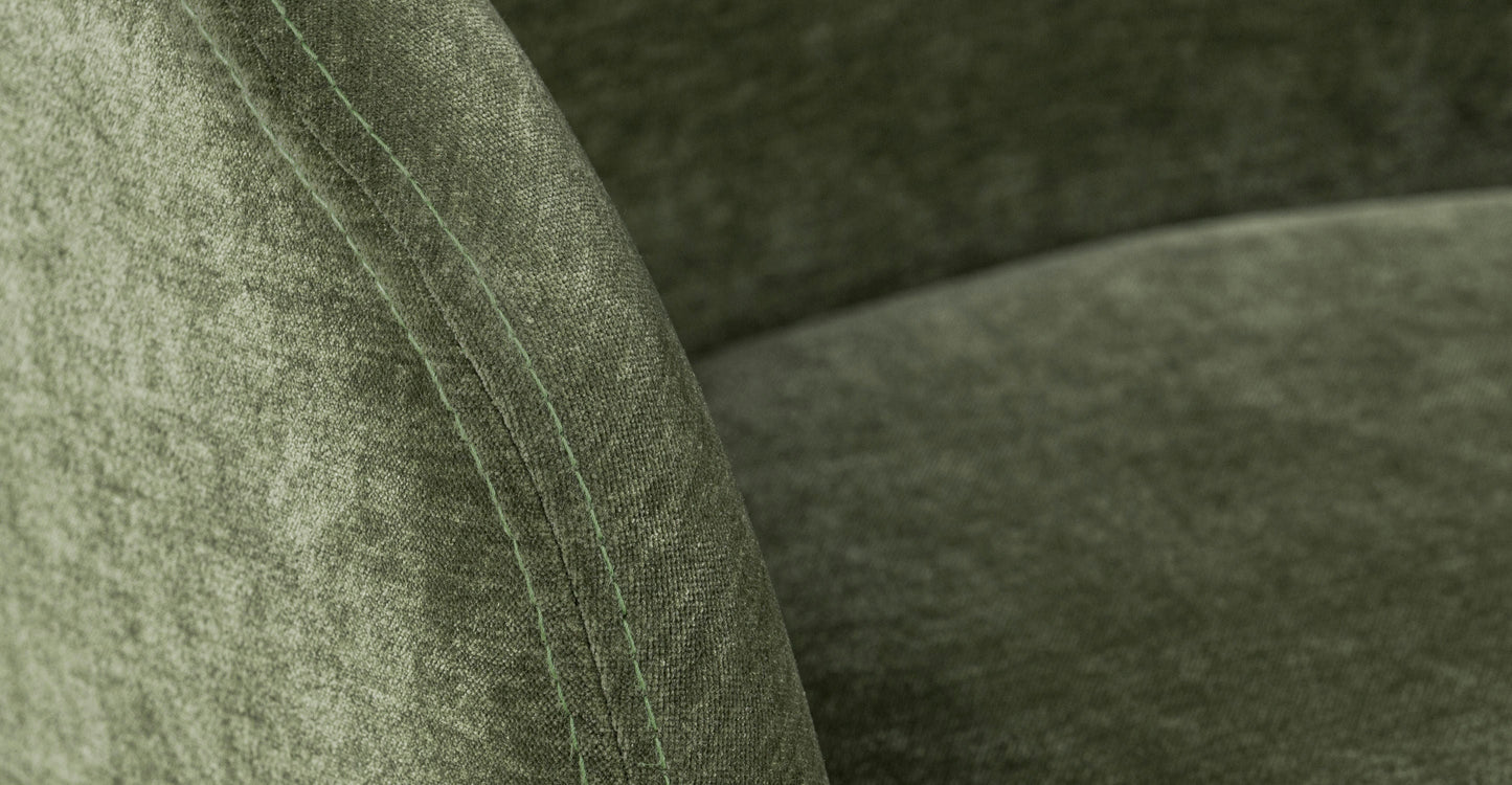 Sedia da pranzo girevole Malone