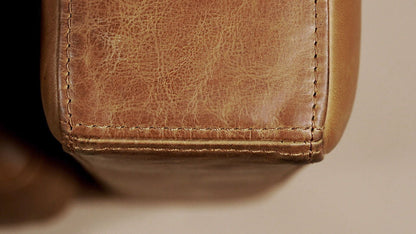 Divano in pelle Argan