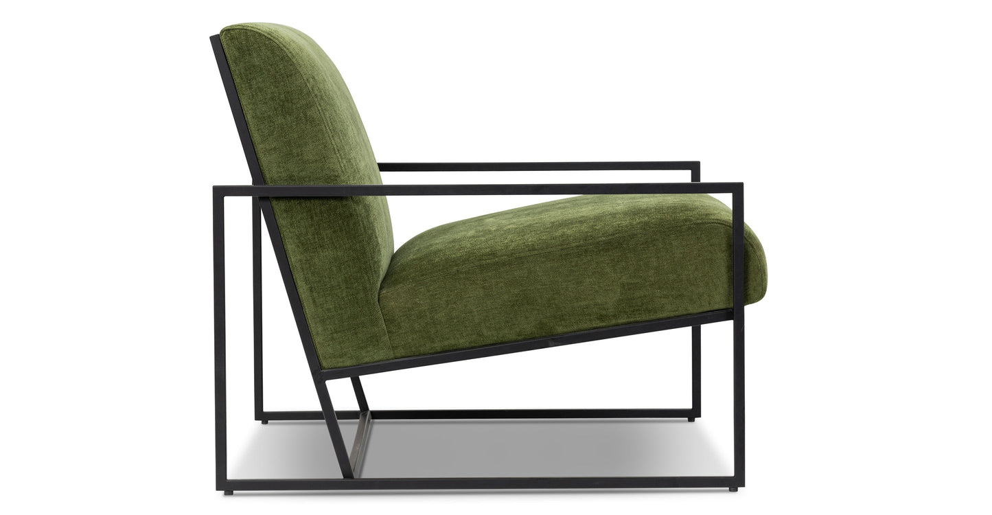 Poltrona in tessuto Bo