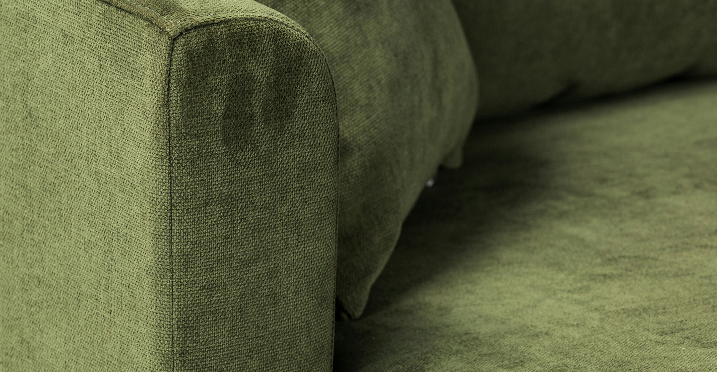 Divano componibile Lucerne con chaise longue extra-large rivolto a sinistra